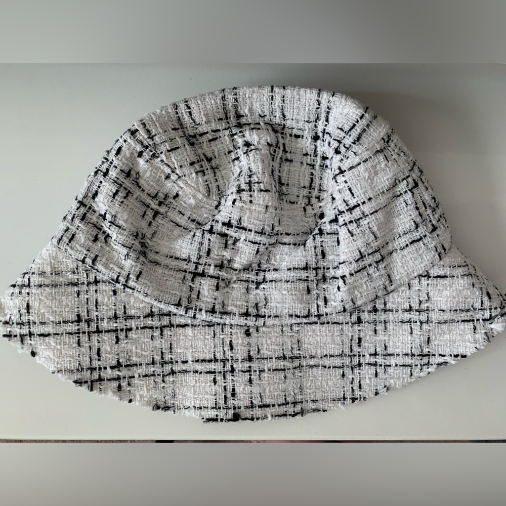 New Women’s Tweed Bucket Hat Lulla Collection Trending Checkered🖤